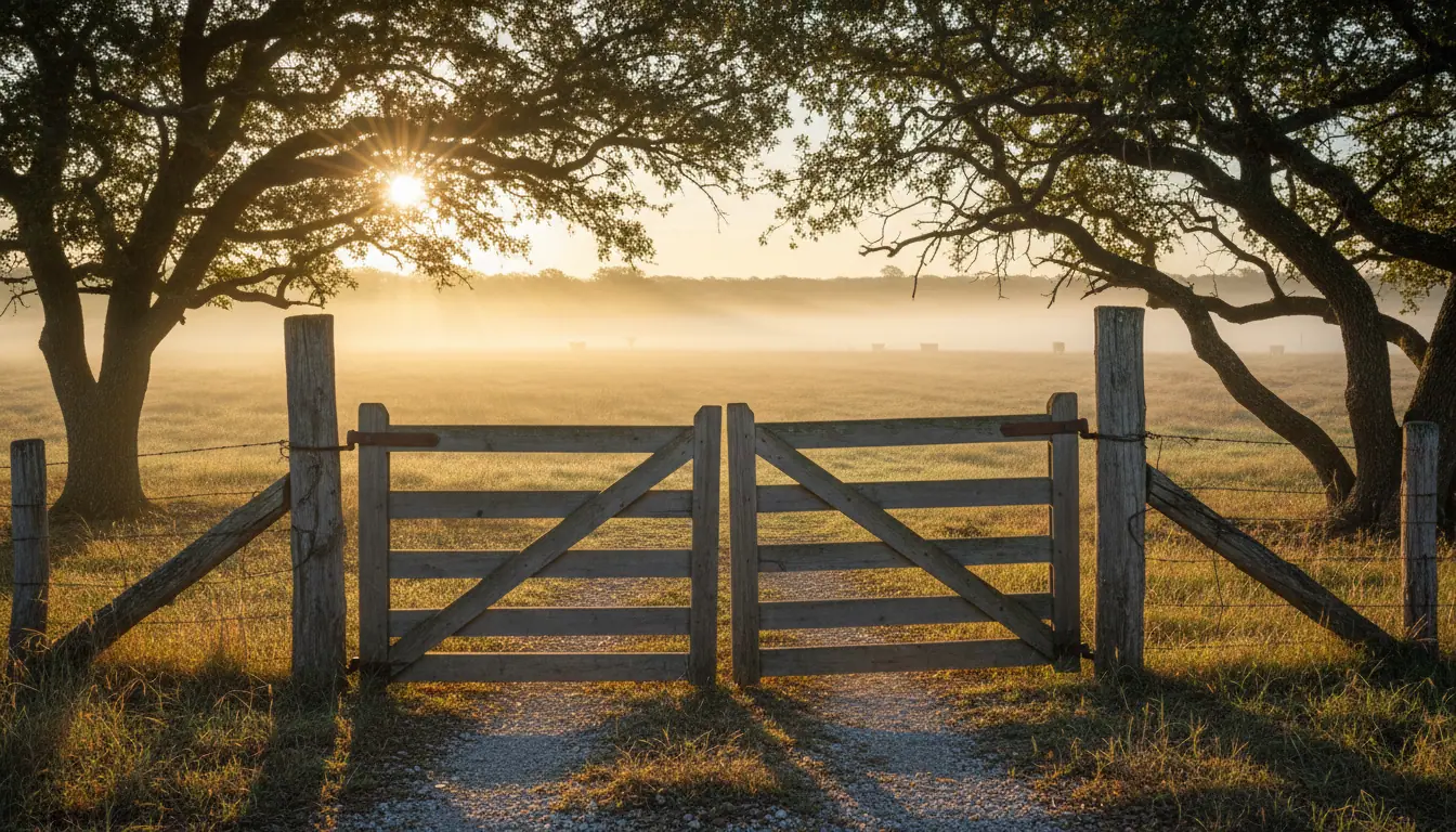 Texas ranch and land property by The Inman Group